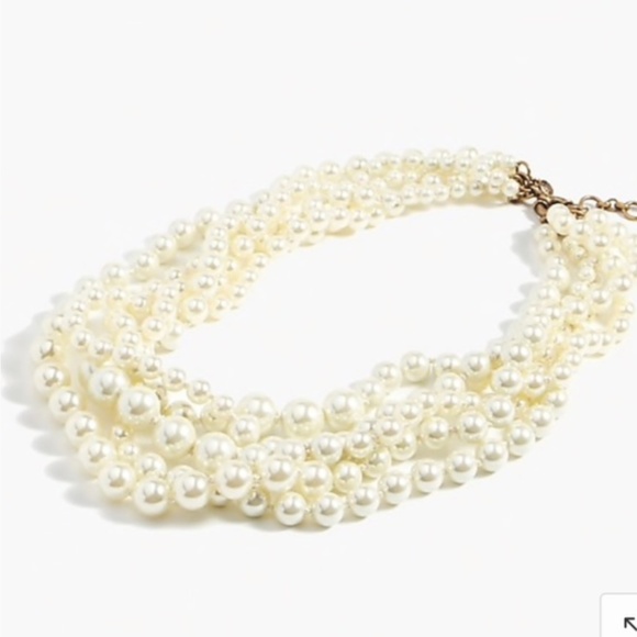 J. Crew Jewelry - J.Crew Pearls - Pearl Twisted Necklace